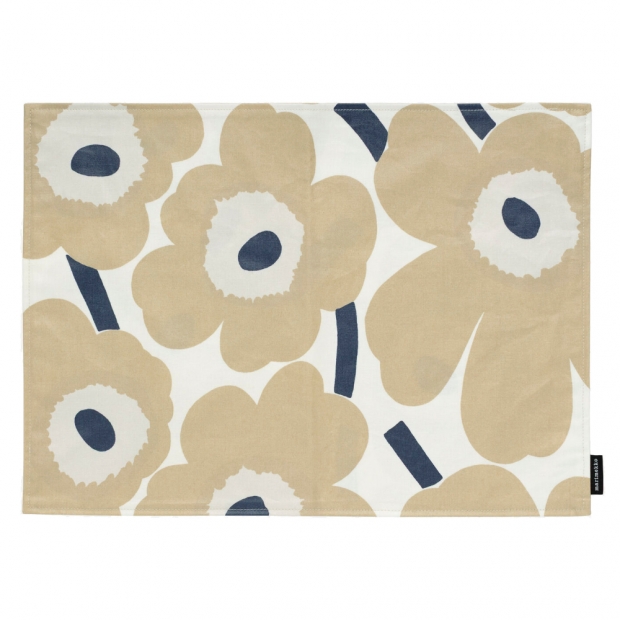 Placemat Pieni Unikko 31x42, beige-white
