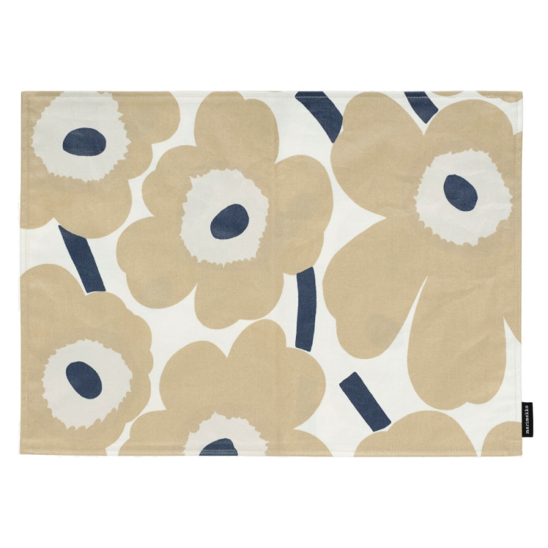 Placemat Pieni Unikko 31x42, beige-white