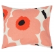 Unikko bedding 150x210, coral red