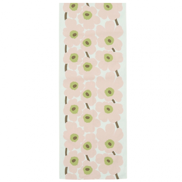 Runner Unikko 45x140, pink-pear-sand