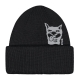 Dogz merino hat, black / reflective