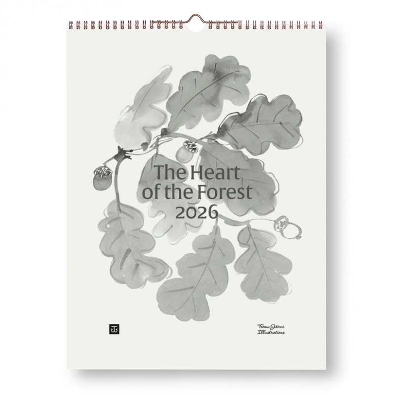 Calendar 2026 The Heart of the Forest 30x40