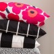 Pieni Unikko pillowcase 50x50, red