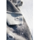 Saimaannorppa wool blanket 130x180, gray-white