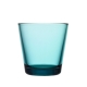 Kartio glasses 0.21l, 2pcs, seablue