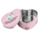 Moomin heart shaped tin jar Together