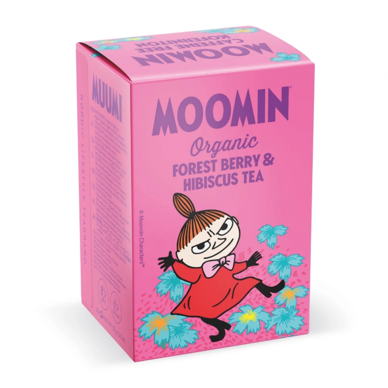 Organic fruit infusion Moomin Forest Berry, 20 bags