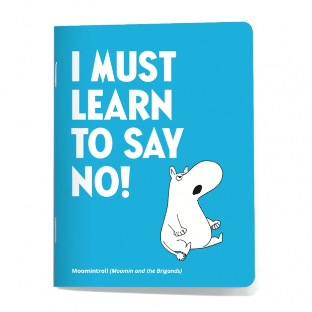 Sešit Moomin I must learn to say no