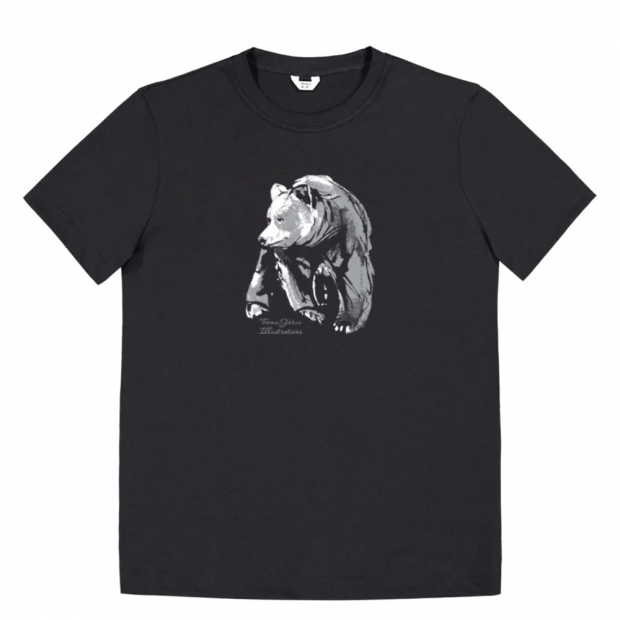 Lempeä t-shirt, black