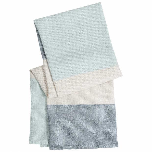 Terva towel, grey-jade
