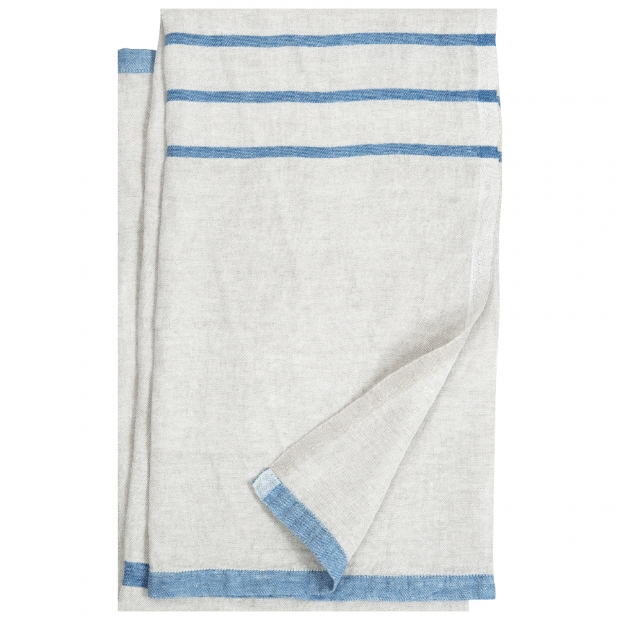 Linen towel Usva, linen-blue
