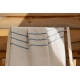 Linen towel Usva, linen-blue