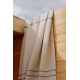 Linen towel Usva, linen-blue