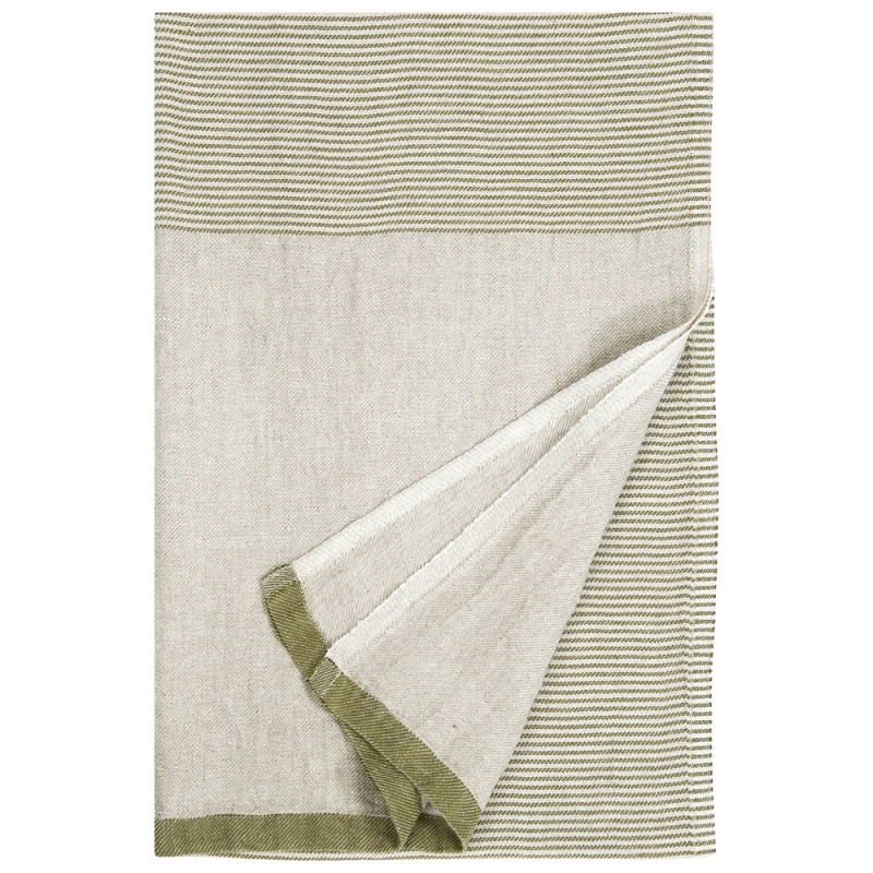 Linen towel Kaisla, linen-olive