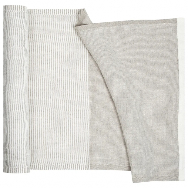 Kaisla sauna mat 50x180, linen-white