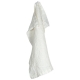 Linen towel Luoto, white