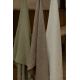Linen towel Luoto, linen-olive