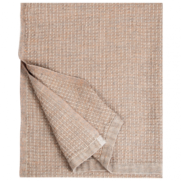 Linen towel Luoto, linen-brown