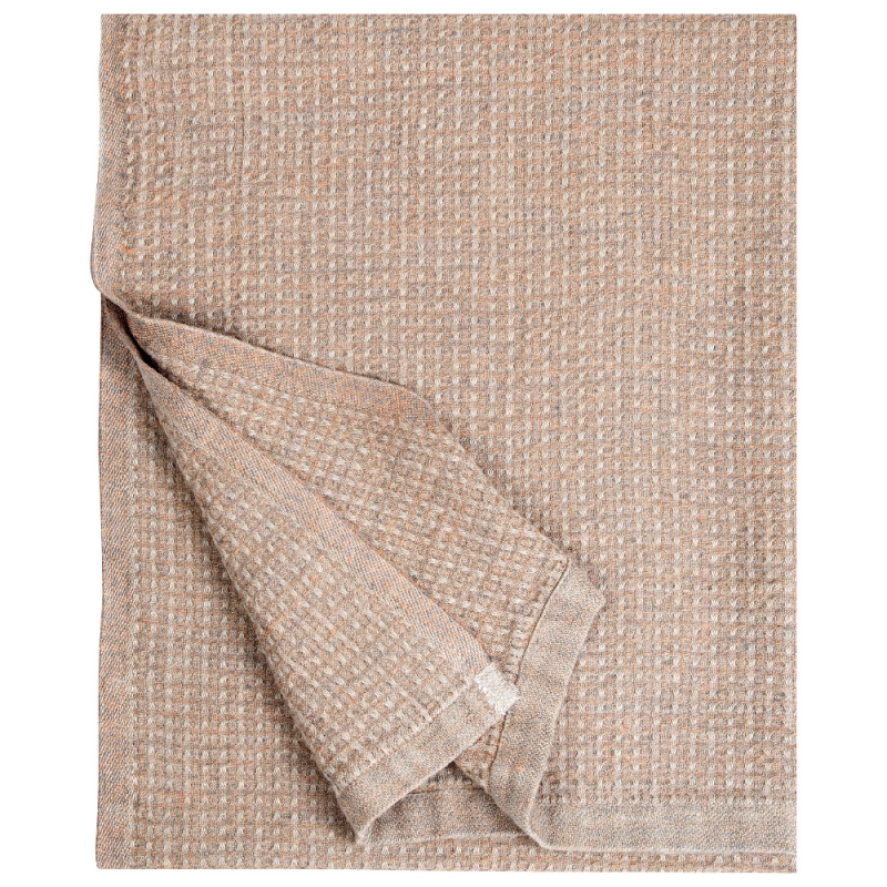 Linen towel Luoto, linen-brown