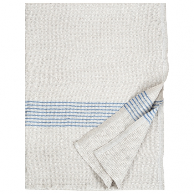 Linen towel Puro, linen-blue