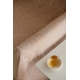 Linen tablecloth / blanket Meirami 150x260, pink-cinnamon
