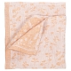 Linen napkin Meirami 46x46, pink-cinnamon