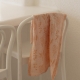 Linen towel Salvia 48x70, rose-cinnamon