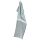 Linen tea towel Venla 46x70, melange blue-white