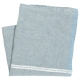 Linen napkin Venla 46x46, melange blue-white