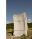 Linen tablecloth / blanket Usva 150x260, linen-blue