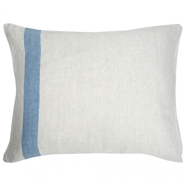 Linen pillowcase Usva 50x60, linen-blue