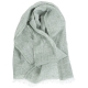 Linen scarf Lempi, melange green