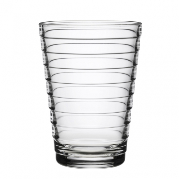 Aino Aalto glasses 0.33l, 2pcs, clear