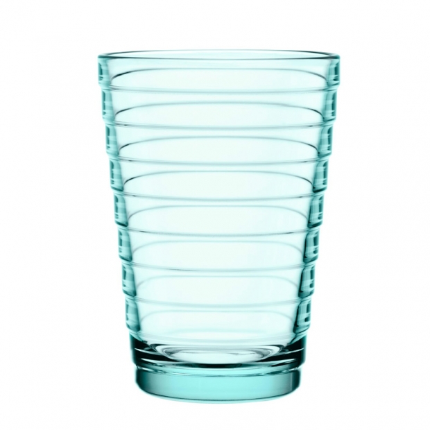 Aino Aalto glasses 0.33l, 2pcs, water green