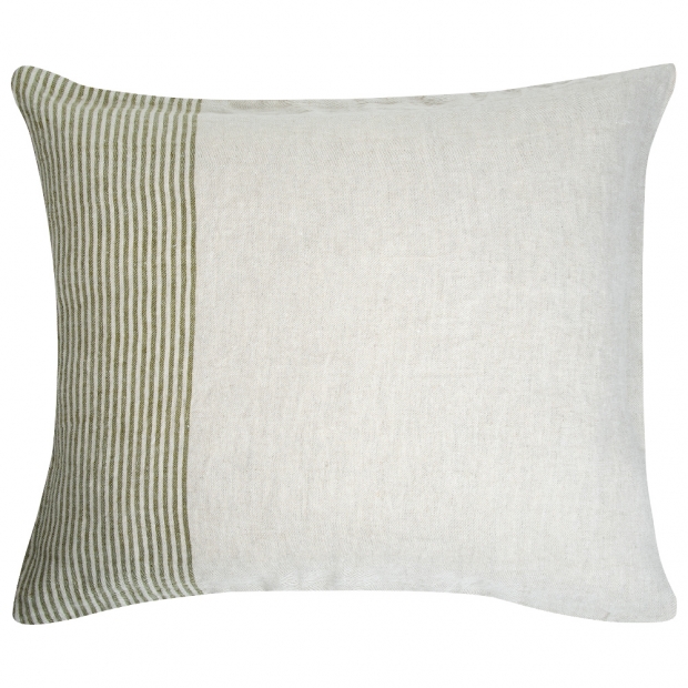 Linen cushion cover Kaisla 50x60, linen-blue