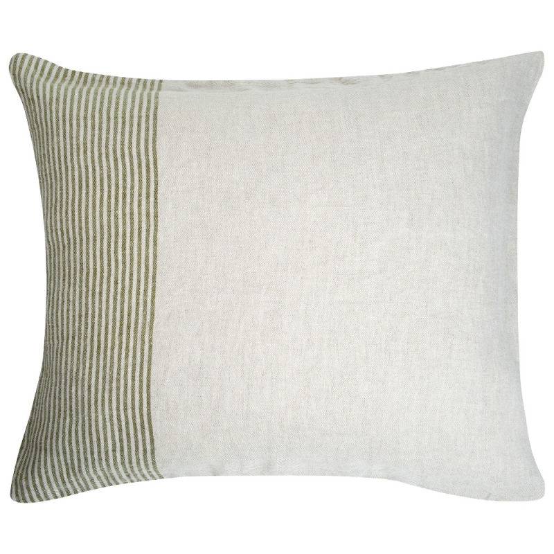 Linen cushion cover Kaisla 50x60, linen-blue