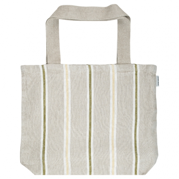 Lněná taška Tori, len-zelená
