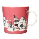 Hrnek Moomin 0,4l, růžový