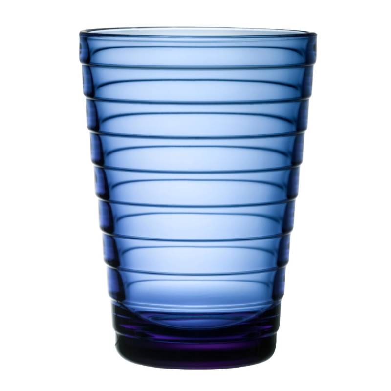 Aino Aalto glasses 0.33l, 2pcs, ultramarine blue