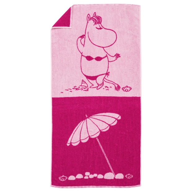 Ručník Snorkmaiden 70x140, růžový
