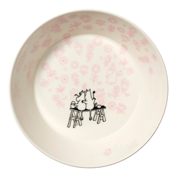 Misa Moomin Love 23cm, ružová / 30. výročie