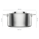 Norden stainless steel pot 5l