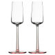 Essence champagne glasses 0.21l, 2pcs / pink