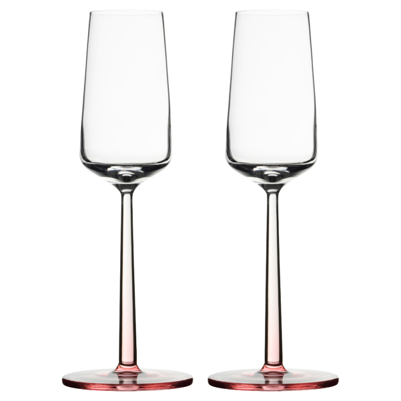 Essence champagne glasses 0.21l, 2pcs / pink