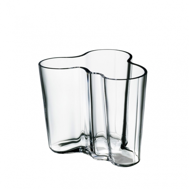 Alvar Aalto vase 95mm, clear