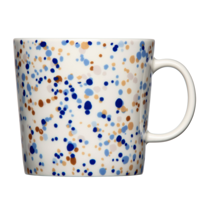 Oiva Toikka Helle mug 0.4l, blue-brown
