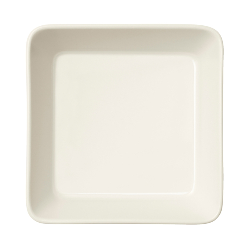 Teema plate 16x16cm, white