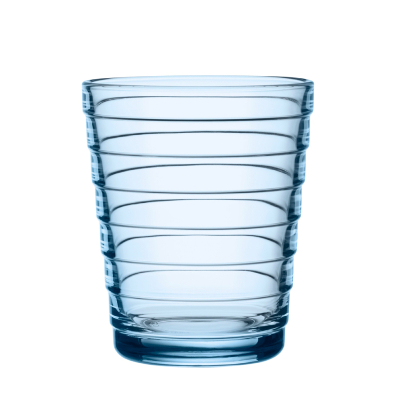 Poháre Aino Aalto 0,22l, 2ks, modré aqua