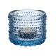 Kastehelmi candlestick, blue aqua