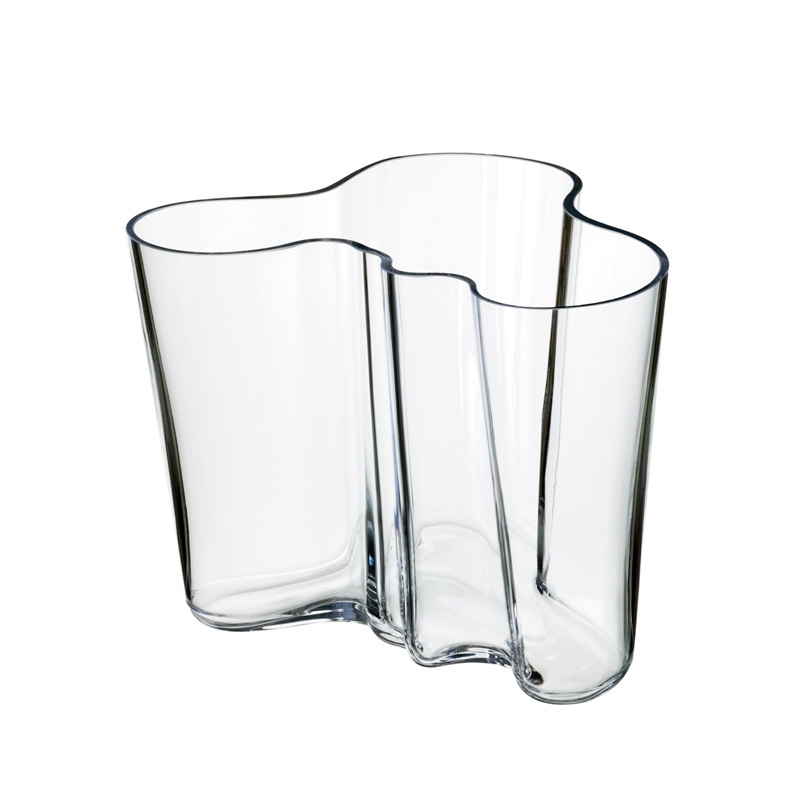 Alvar Aalto vase 160mm, clear